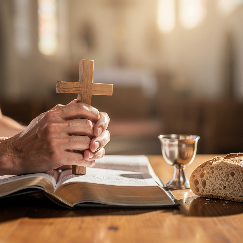 Church of Christ community members engaged in worship and fellowship in Santa Barbara